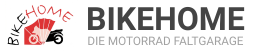 Motorrad Faltgarage – Made in Germany | BIKEHOME